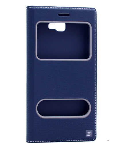 Samsung Galaxy J5 Prime Kapaklı Kılıf Mıknatıslı 360 Tam Korumalı (DOLCE) Lacivert