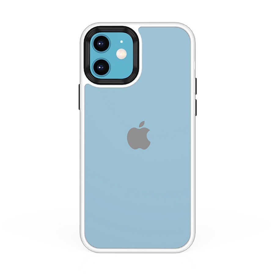 Apple iPhone 11 Kılıf Kamera Çıkıntılı Yumuşak Transparan Dokulu Silikon Kapak (CANN) Siyah