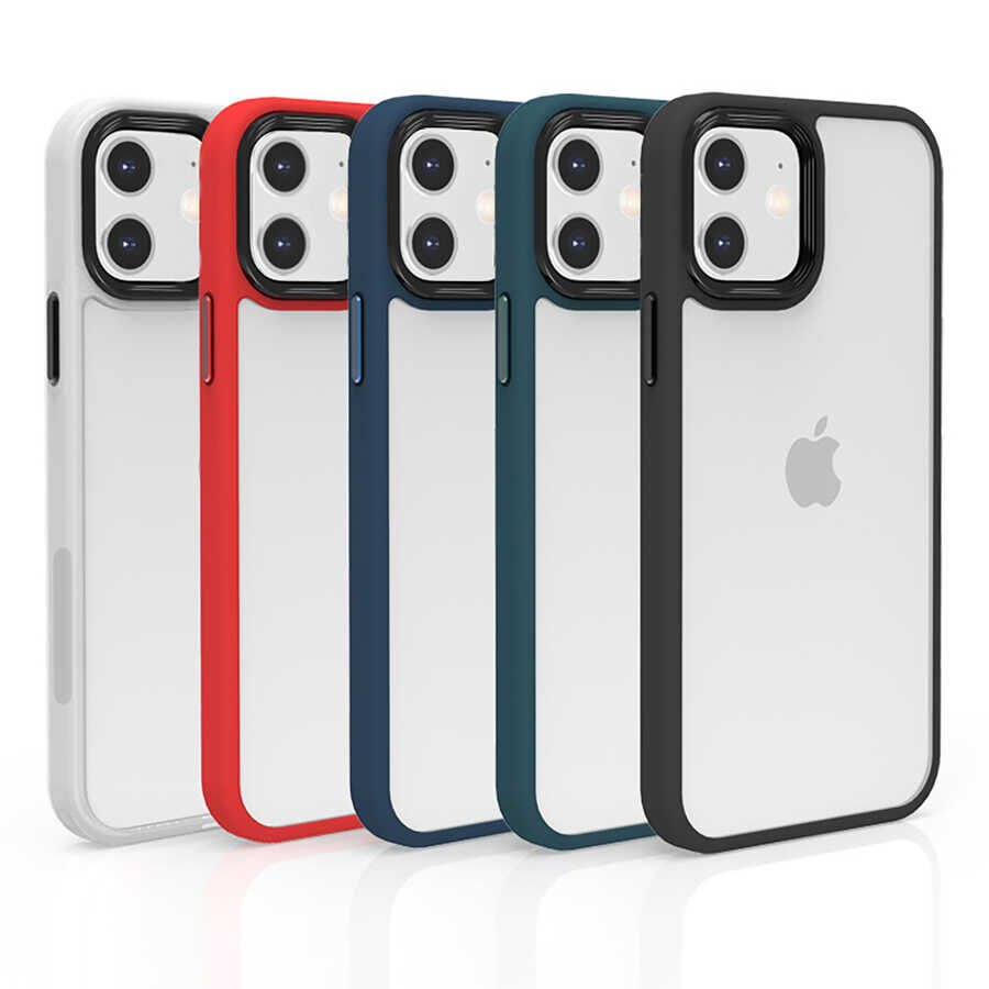 Apple iPhone 11 Kılıf Kamera Çıkıntılı Yumuşak Transparan Dokulu Silikon Kapak (CANN) Siyah