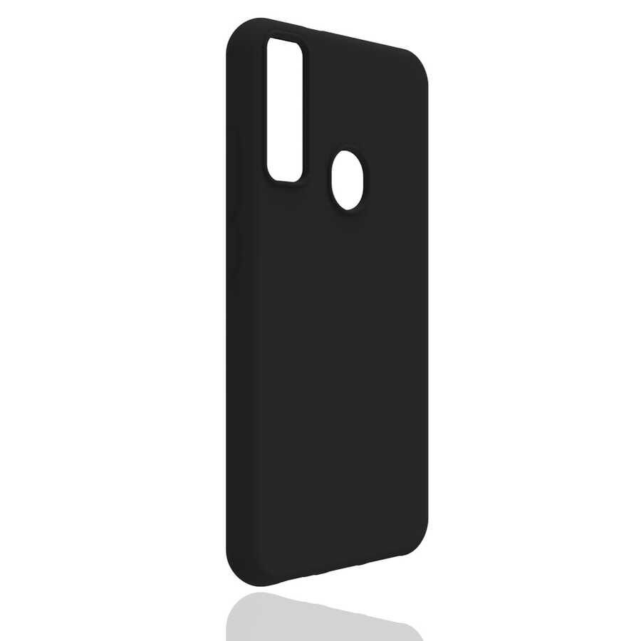 General Mobile 20 Pro Kılıf Kamera Korumalı Esnek Renkli Silikon Kapak (Biye) Kırmızı