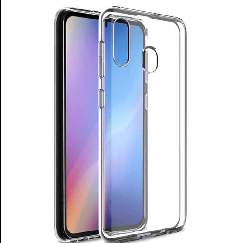 Samsung Galaxy A20 Kılıf HEPTEKİLETİŞİM Süper Silikon Kapak