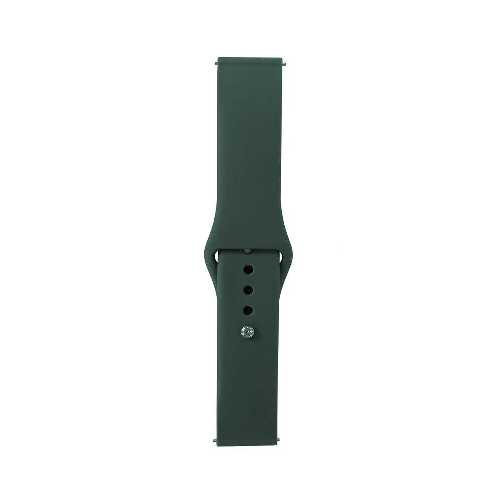 Apple Watch 2/3/4/5/6/7/8/9/se/nike 38mm 40mm 41mm Silikon Kordon Tasarım (band klasik) Pine Yeşil