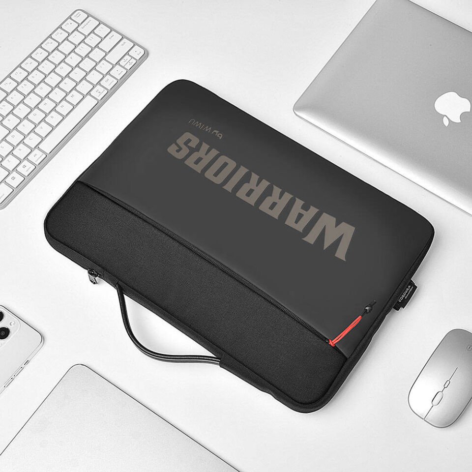 Wiwu Warriors Laptop Sleeve Dupont Cordura 1000D Su Geçirmez Naylon Kumaş 14''inç Laptop Çantası