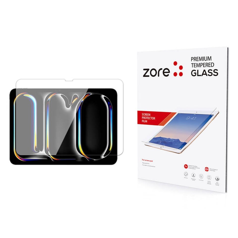 Apple iPad Pro 11 2024 HEPTEKİLETİŞİM Temperli Cam Ekran Koruyucu