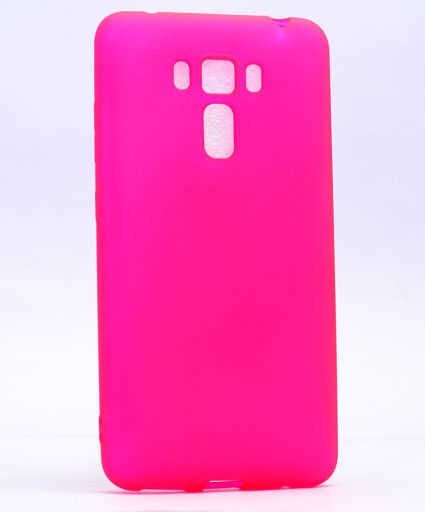 Asus Zenfone 3 Laser ZC551KL Kılıf Yumuşak Dokulu Soft Esnek İnce Mat Renkli Silikon Kapak (PREMİER) Lacivert