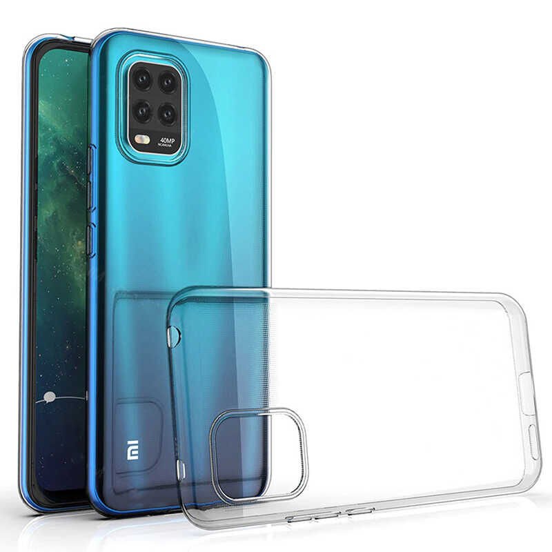 Xiaomi Mi 10 Lite Kılıf HEPTEKİLETİŞİM Süper Silikon Kapak