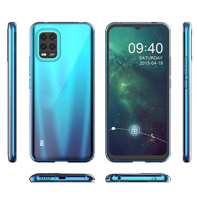 Xiaomi Mi 10 Lite Kılıf HEPTEKİLETİŞİM Süper Silikon Kapak