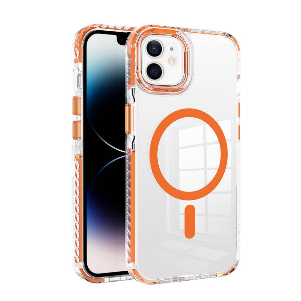 Apple iPhone 11 Kılıf Magsafe Şarj Özellikli Airbagli Takılabilir Askı Aparatlı HEPTEKİLETİŞİM Nana Kapak