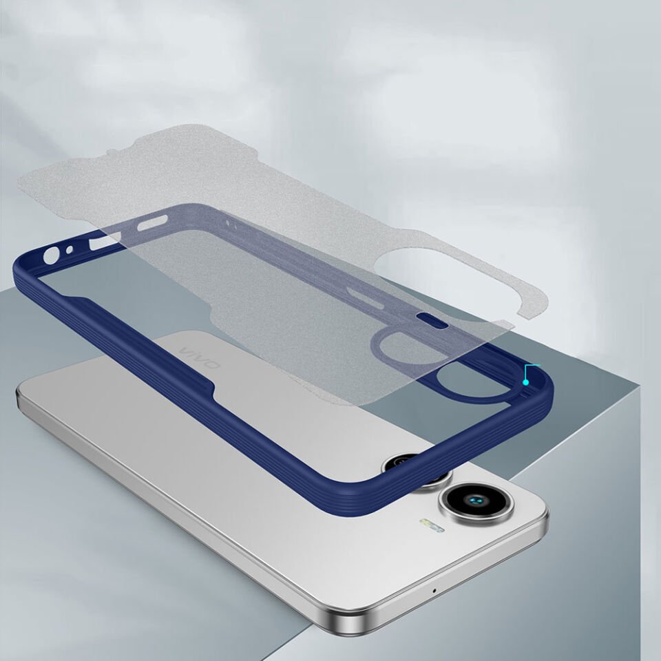 Vivo Y16 Kılıf HEPTEKİLETİŞİM Parfe Kapak