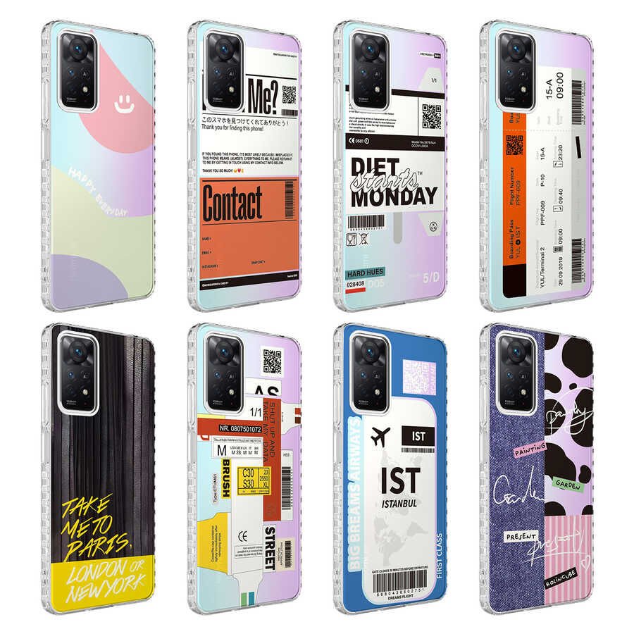 Xiaomi Redmi Note 11S Global Kılıf Kamera Çıkıntılı Airbag Kenarlı Darbe Emici Kapak (ELEGANS) NO1