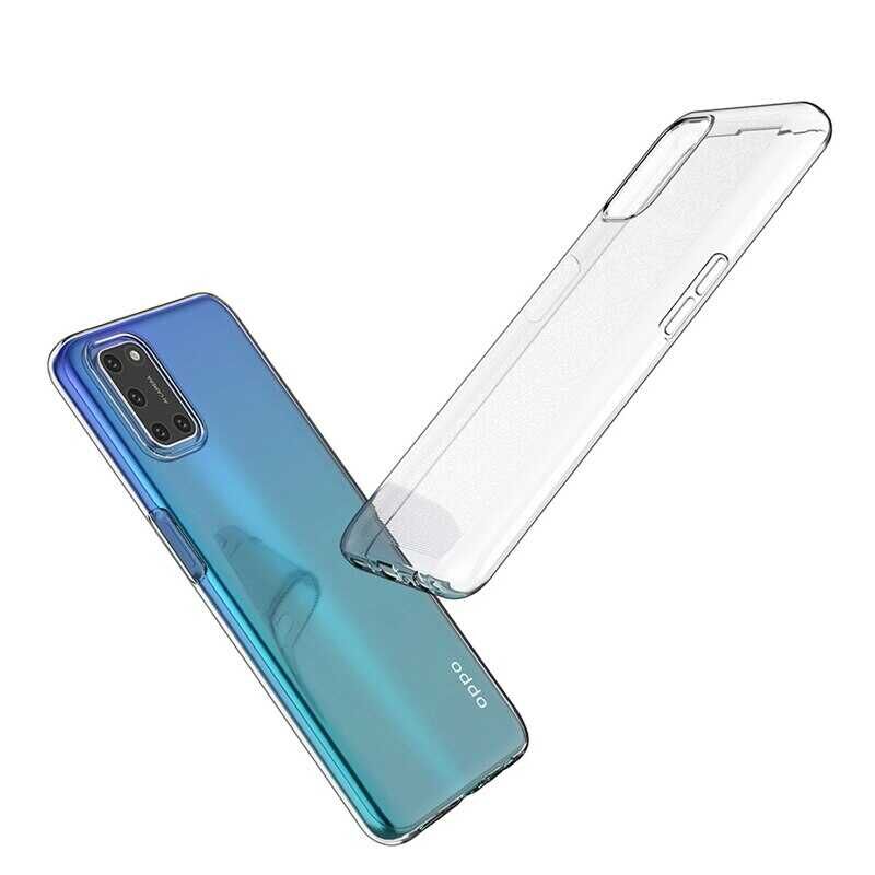 Oppo A92 Kılıf HEPTEKİLETİŞİM Süper Silikon Kapak