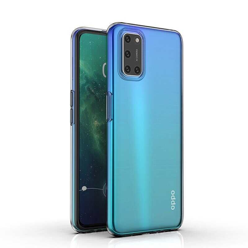 Oppo A92 Kılıf HEPTEKİLETİŞİM Süper Silikon Kapak