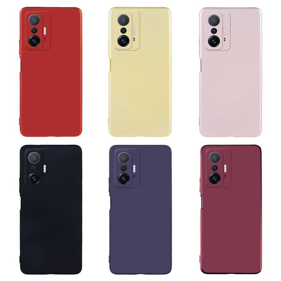 Xiaomi Mi 11T 5G Kılıf HEPTEKİLETİŞİM Premier Silikon Kapak