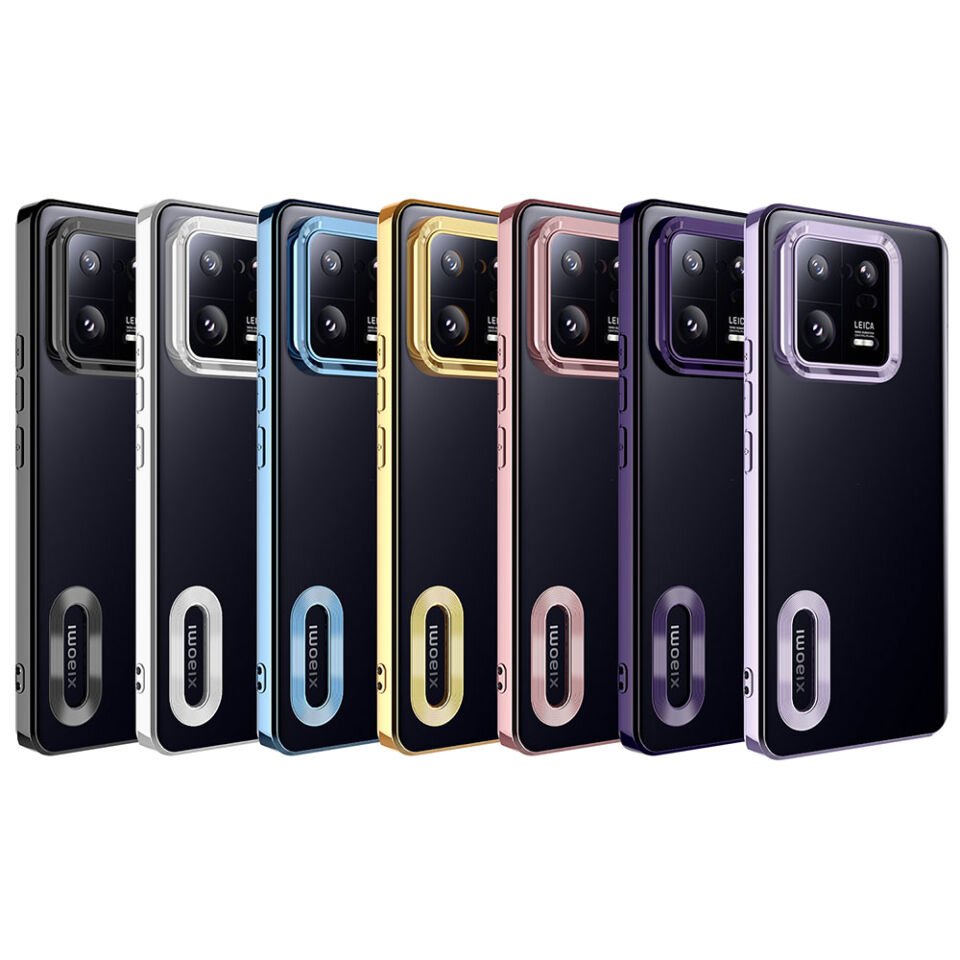 Xiaomi Mi 13 Pro Kılıf Kamera Korumalı Logo Gösteren HEPTEKİLETİŞİM Omega Kapak