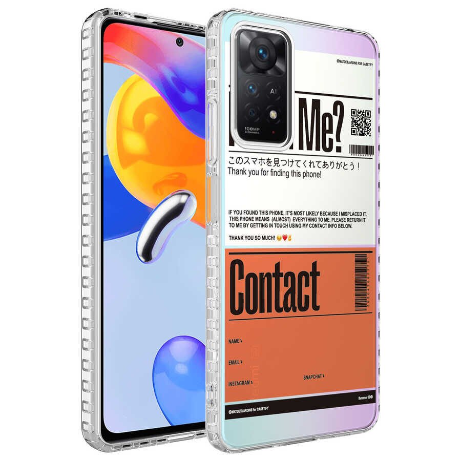 Xiaomi Redmi Note 11 Pro 5G Kılıf Kamera Çıkıntılı Airbag Kenarlı Darbe Emici Kapak (ELEGANS) NO6