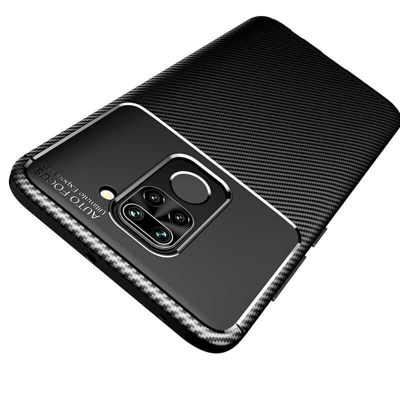 Xiaomi Redmi Note 9 Kılıf HEPTEKİLETİŞİM Negro Silikon Kapak