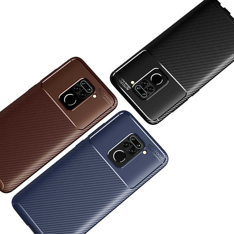 Xiaomi Redmi Note 9 Kılıf HEPTEKİLETİŞİM Negro Silikon Kapak