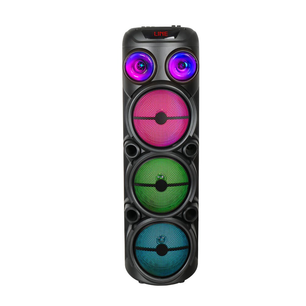 HEPTEKİLETİŞİM GD-2887 Dijital LED Göstergeli Mikrofonlu RGB TWS 8 inç Stereo Bass Kablosuz Karaoke Hoparlör