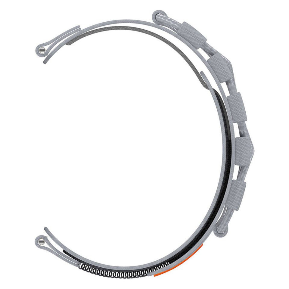 Gear S2 HEPTEKİLETİŞİM KRD-112 20mm Orbital Örgülü Halat Tasarımlı Naylon Kumaş Hasır Kordon