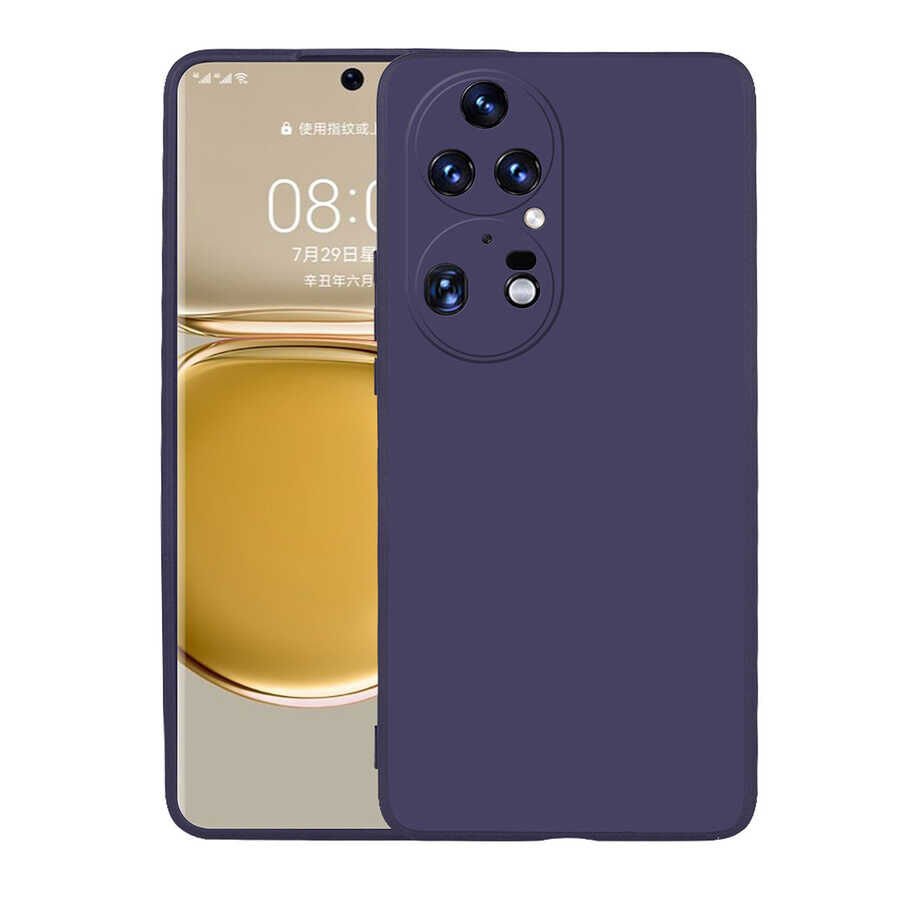 Huawei P50 Pro Kılıf HEPTEKİLETİŞİM Premier Silikon Kapak