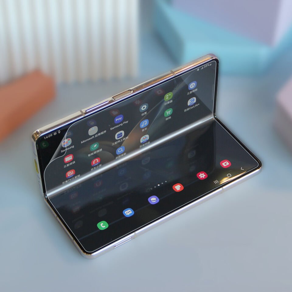 Samsung Galaxy Z Fold 4 HEPTEKİLETİŞİM Hizalama Aparatlı S-Fit Body Ekran Koruyucu