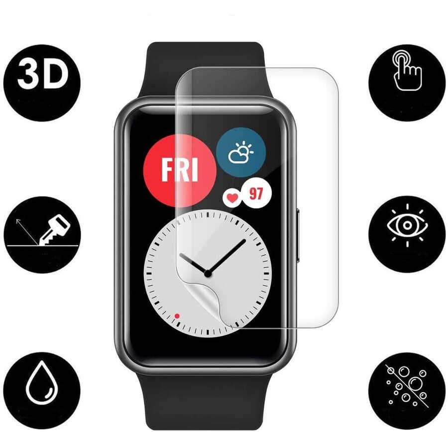 Huawei Watch Fit HEPTEKİLETİŞİM Narr Tpu Body Ekran Koruyucu