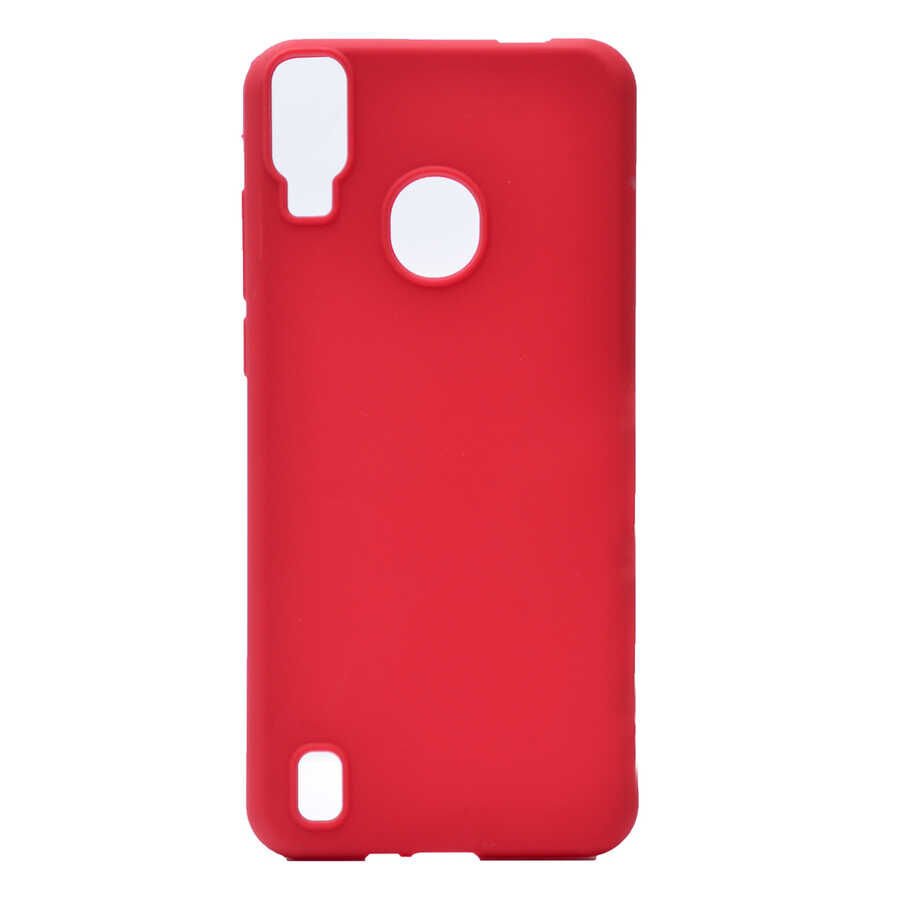 Reeder P13 Blue Kılıf Kamera Korumalı Esnek Renkli Silikon Kapak (Biye) Kırmızı
