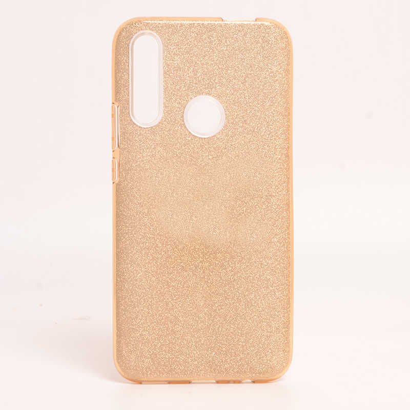 Huawei Y9 Prime 2019 Kılıf Renkli Parıltılı Simli Işıltılı Silikon Kapak (SHİNİNG) Mor