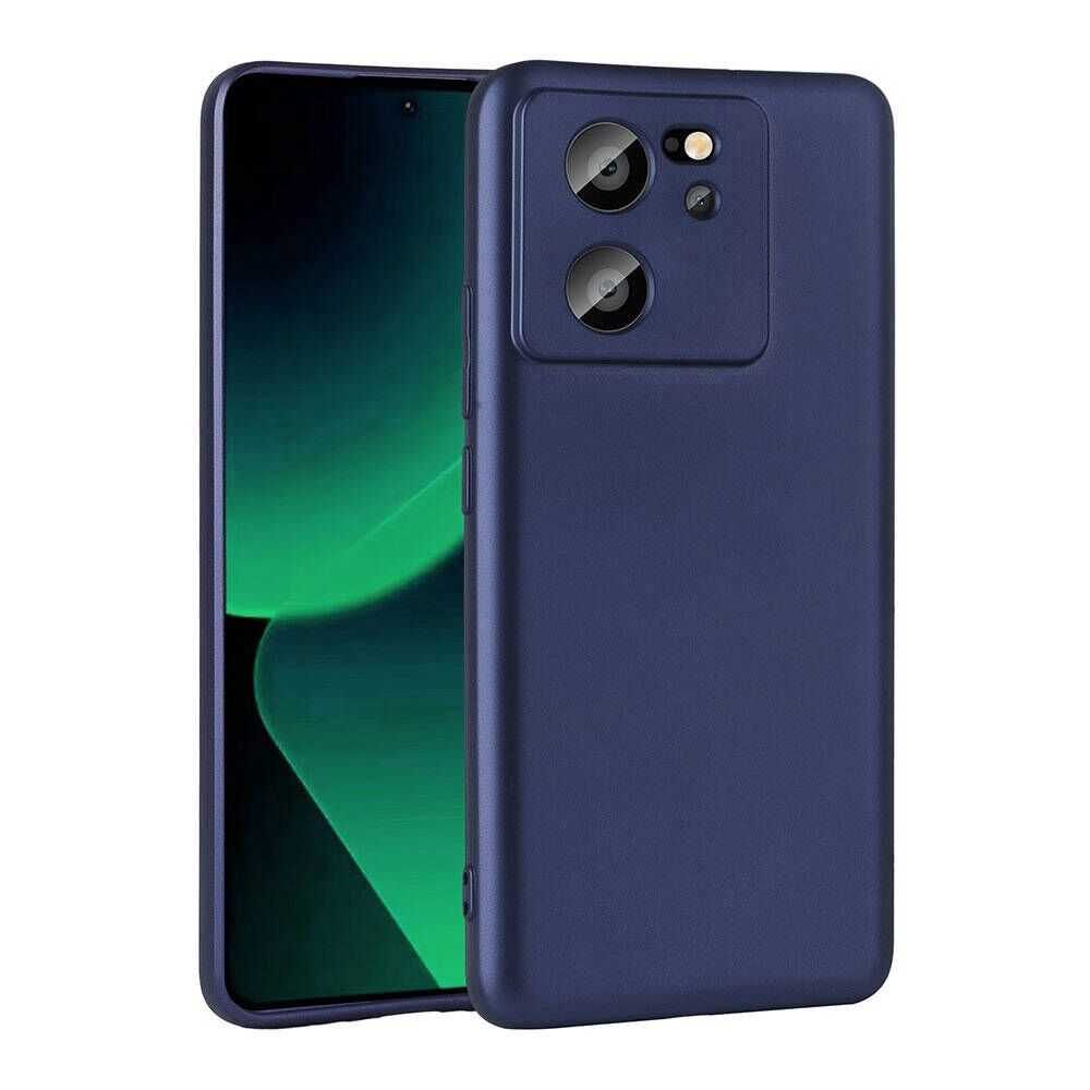 Xiaomi Mi 13T Pro Kılıf Yumuşak Dokulu Soft İnce Mat Silikon Kapak (PREMİER) Lacivert
