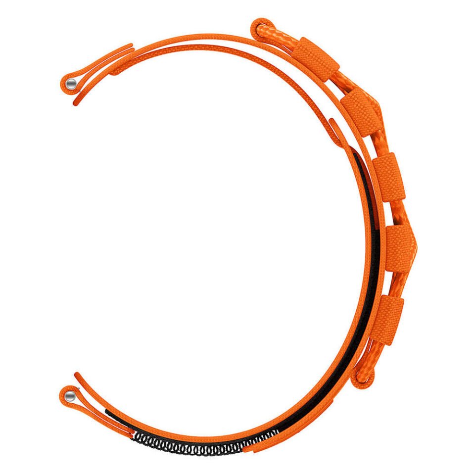 Xiaomi Amazfit Pace HEPTEKİLETİŞİM KRD-112 22mm Orbital Örgülü Halat Tasarımlı Naylon Kumaş Hasır Kordon