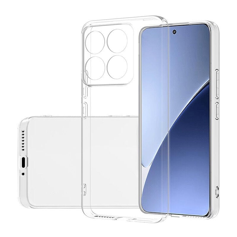 Xiaomi Mi 14 Kılıf HEPTEKİLETİŞİM Süper Silikon Kapak