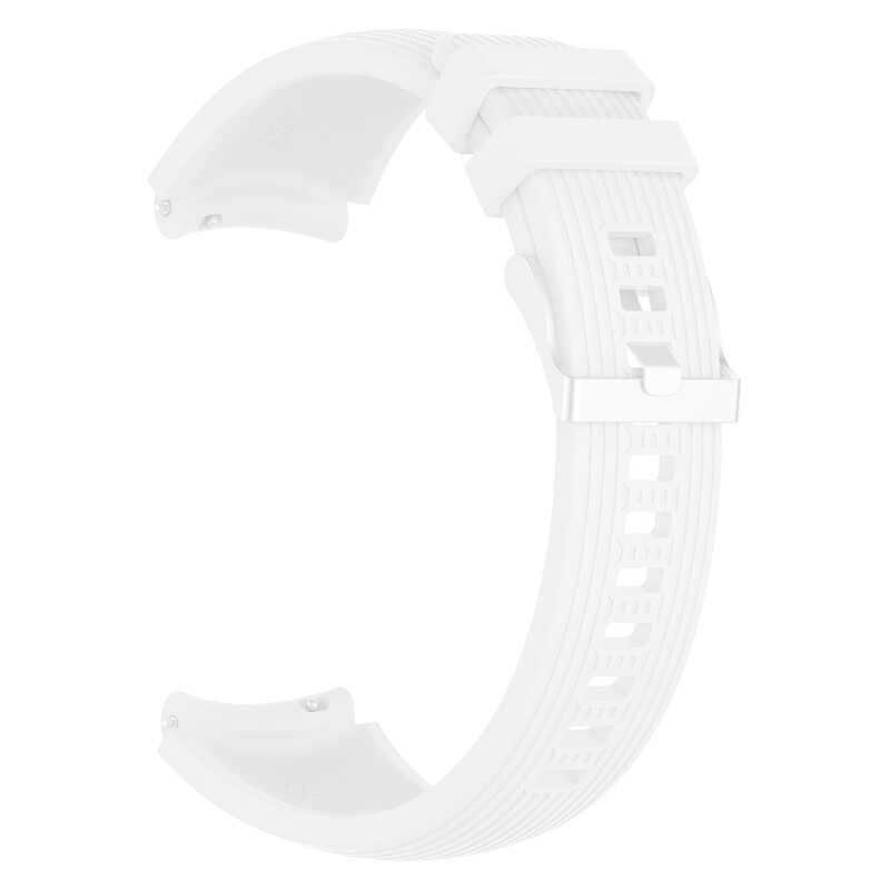 Gear S2 (20mm) Silikon Kordon Esnek Delikli Tasarım (KRD-18) NO9