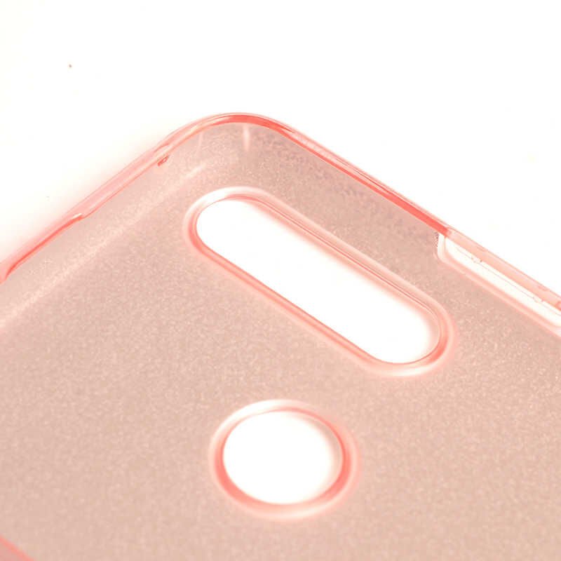 Huawei Y9 Prime 2019 Kılıf Renkli Parıltılı Simli Işıltılı Silikon Kapak (SHİNİNG) Gümüş