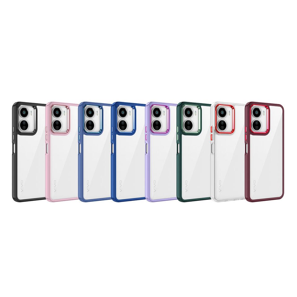 Vivo Y16 Kılıf HEPTEKİLETİŞİM Flora Kapak