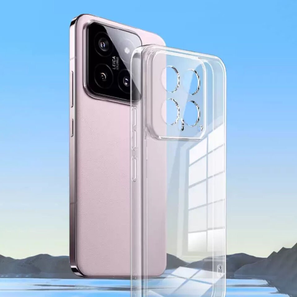 Xiaomi Mi 14 Pro Kılıf HEPTEKİLETİŞİM Süper Silikon Kapak