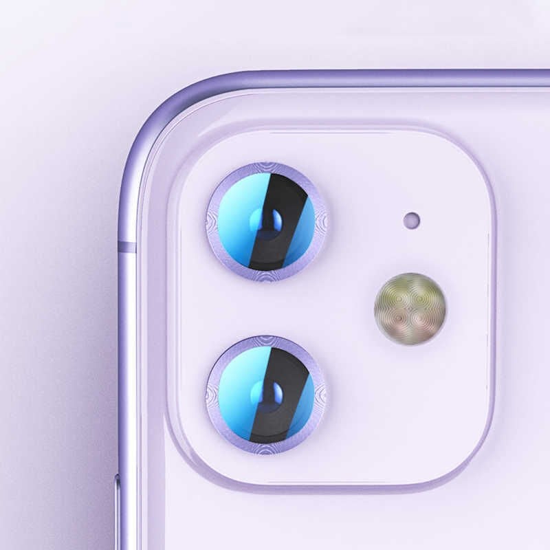 Apple iPhone 12 Mini Kamera Lens Koruyucu Kolay Takma Aparatlı (CL-01) Sarı