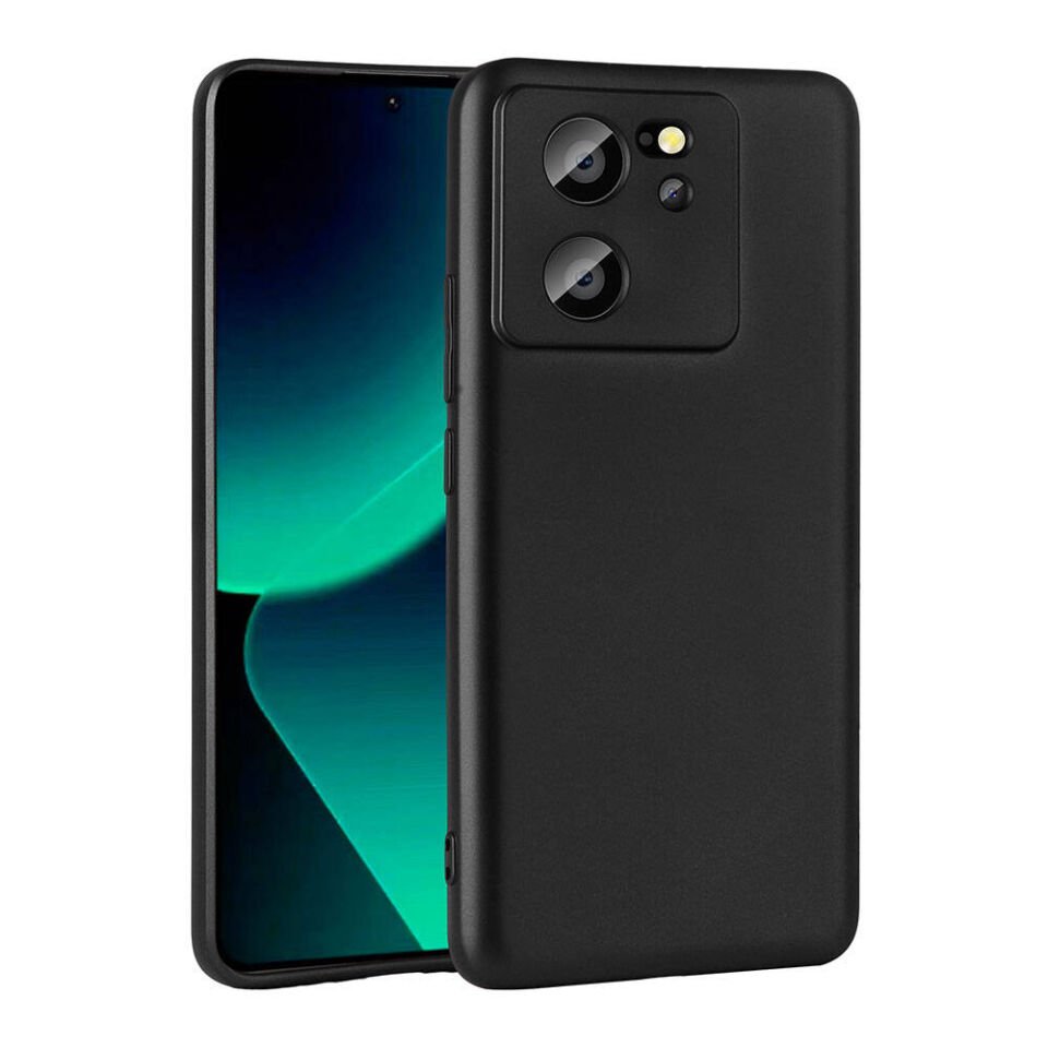 Xiaomi Mi 13T Pro Kılıf Yumuşak Dokulu Soft İnce Mat Silikon Kapak (PREMİER) Mürdüm