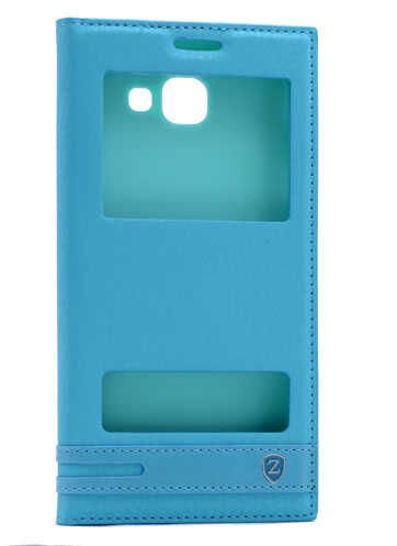 Samsung Galaxy A8 2016 Kapaklı Kılıf Darbelere Karşı Tam Korumalı (ELİTE) Turkuaz