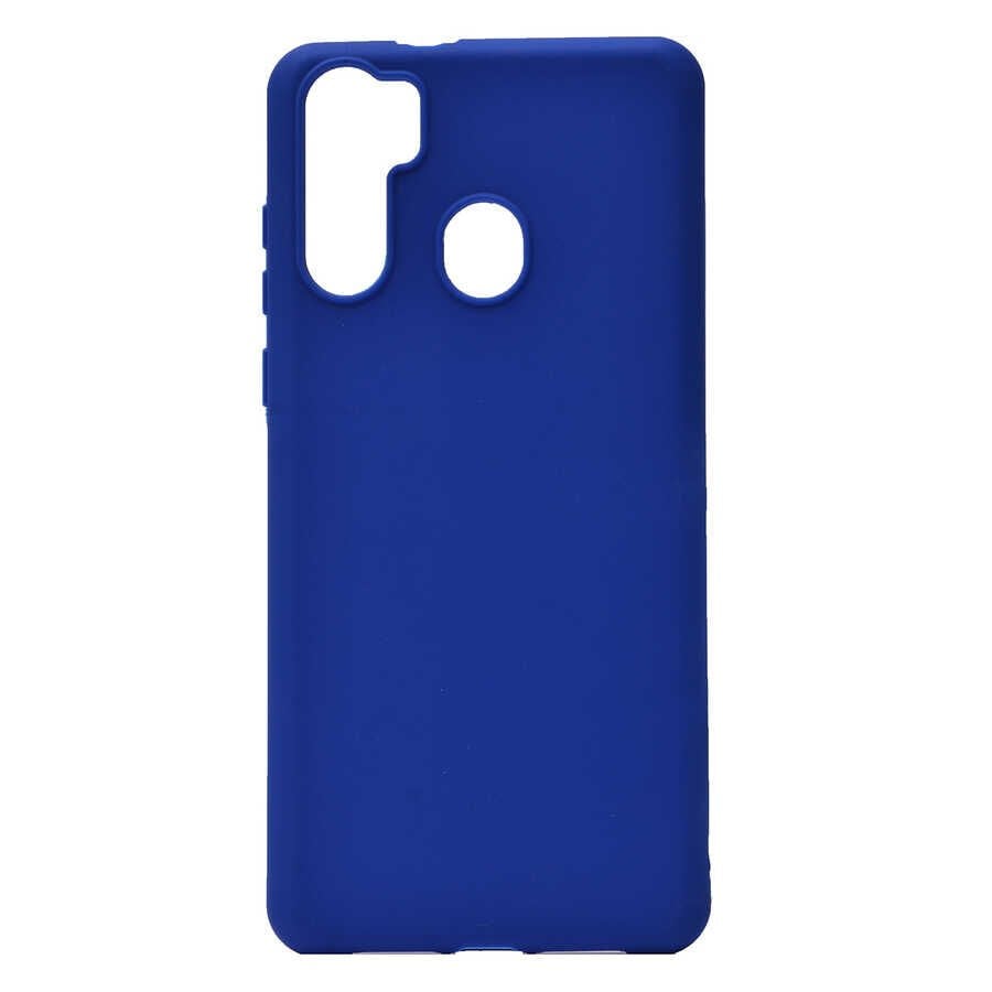 Reeder P13 Blue Max Kılıf Kamera Korumalı Esnek Renkli Silikon Kapak (Biye) Lacivert