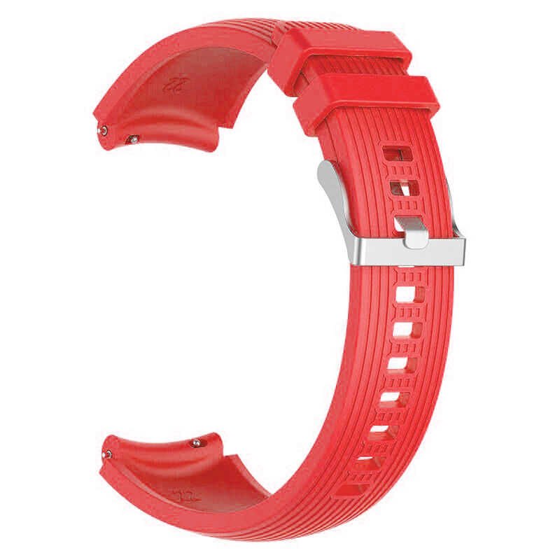 Gear S2 (20mm) Silikon Kordon Esnek Delikli Tasarım (KRD-18) NO5