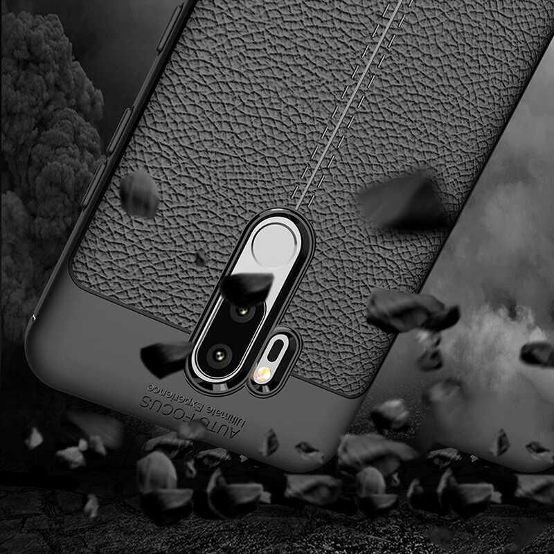 LG G7 Kılıf HEPTEKİLETİŞİM Niss Silikon Kapak