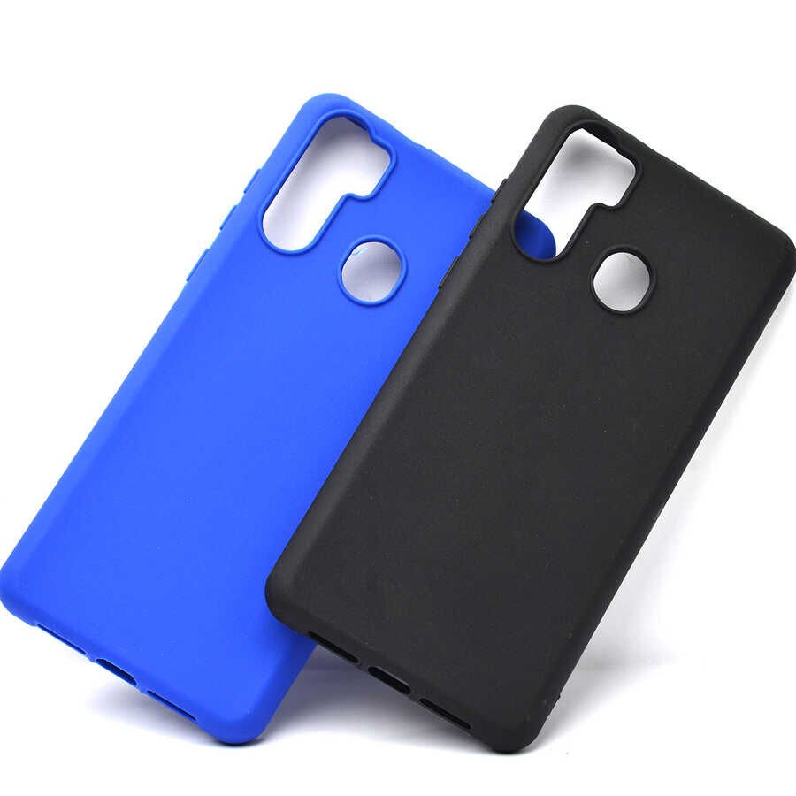 Reeder P13 Blue Max Kılıf Kamera Korumalı Esnek Renkli Silikon Kapak (Biye) Mor