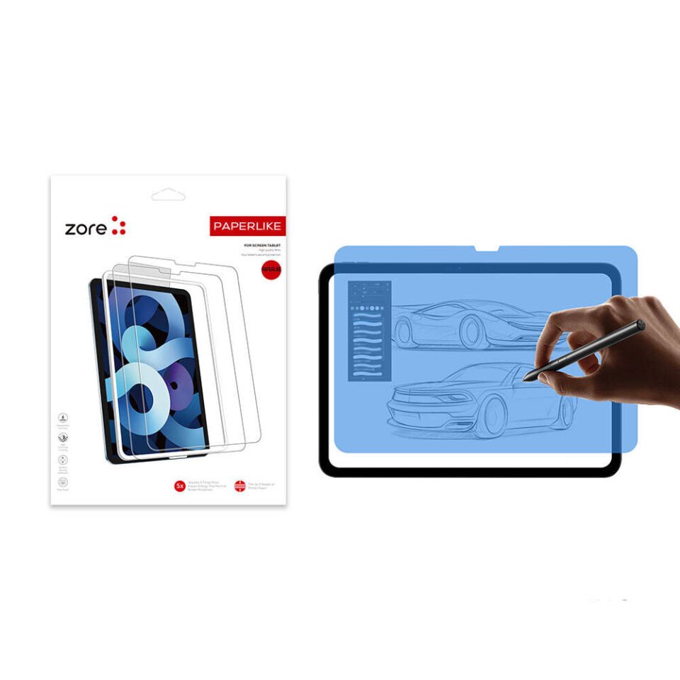 Apple iPad Pro 11 2024 Ekran Koruyucu Kağıt Hisli (z-Paper Like) Şeffaf