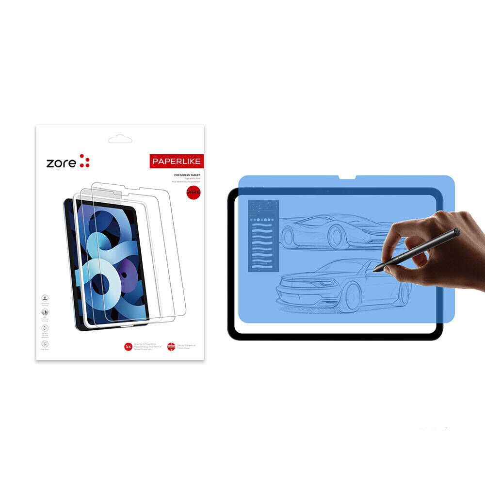 Apple iPad Pro 11 2024 Ekran Koruyucu Kağıt Hisli (z-Paper Like) Şeffaf