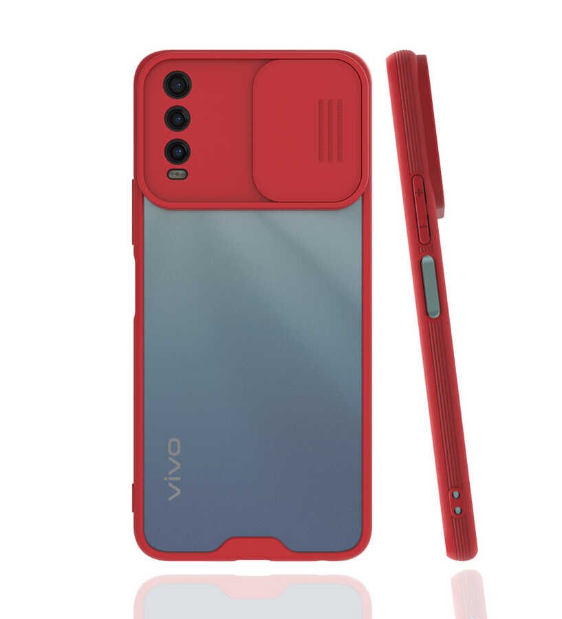 Vivo Y11S Kılıf HEPTEKİLETİŞİM Lensi Kapak