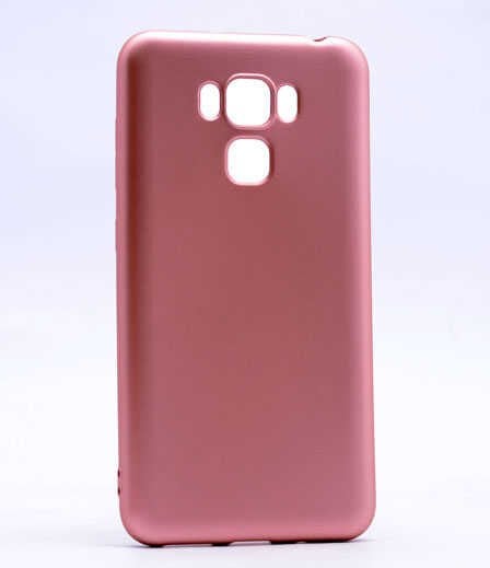 Asus Zenfone 3 Max ZC553KL Kılıf Yumuşak Dokulu Soft Esnek İnce Mat Renkli Silikon Kapak (PREMİER) Pembe