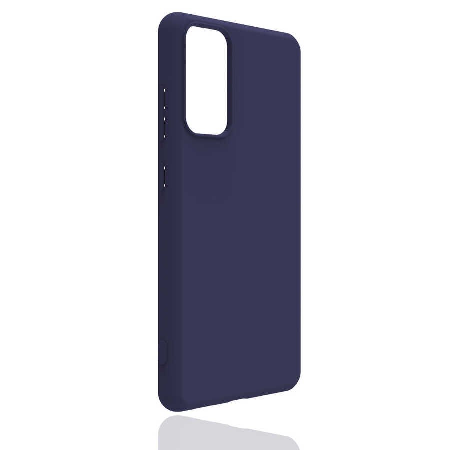 Samsung Galaxy S20 FE Kılıf Kamera Korumalı Esnek Renkli Silikon Kapak (Biye) Siyah