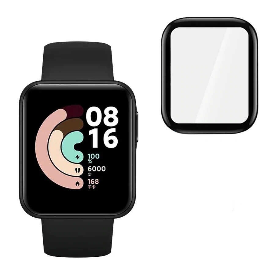 Xiaomi Redmi Watch (Mi Watch Lite) HEPTEKİLETİŞİM PMMA Pet Saat Ekran Koruyucu