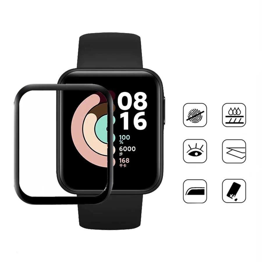 Xiaomi Redmi Watch (Mi Watch Lite) HEPTEKİLETİŞİM PMMA Pet Saat Ekran Koruyucu