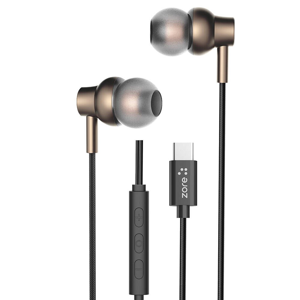 HEPTEKİLETİŞİM ER-09 SQ Surround 3D Hi-Res Magnetik Özellikli Type-C Kablolu Kulak İçi Kulaklık